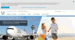 Desktop Screenshot of munich-airport.de
